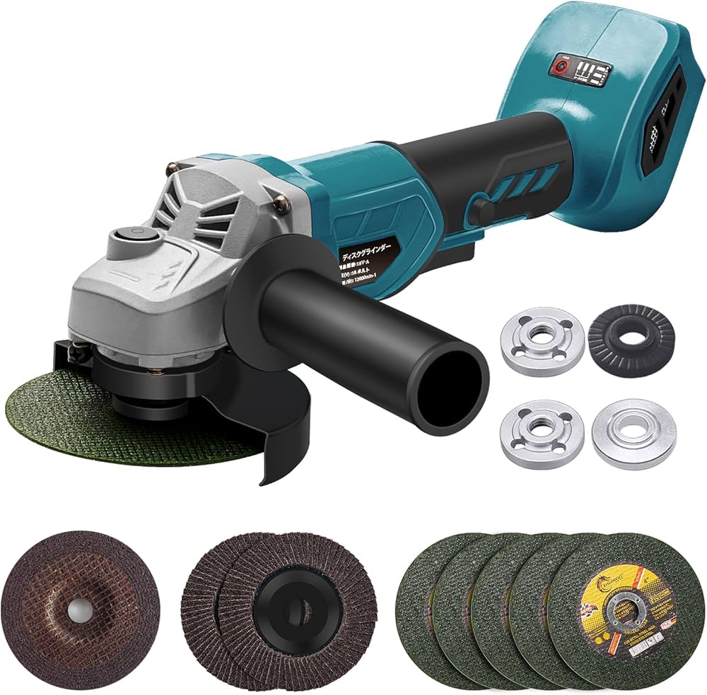 Amazon | XIKAYADA グラインダー 充電式 100mm マキタ18V互換可